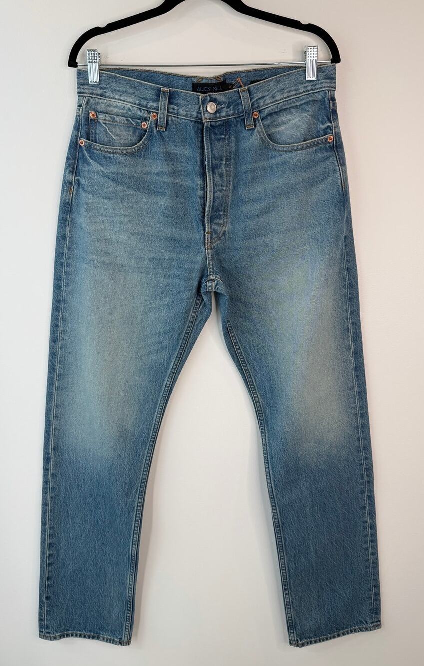 NWT Alex Mill AM Original 5 Pocket Vintage Medium Indigo Denim Jean Size 31